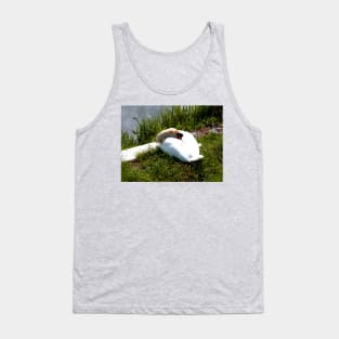 Feather down pillow Tank Top